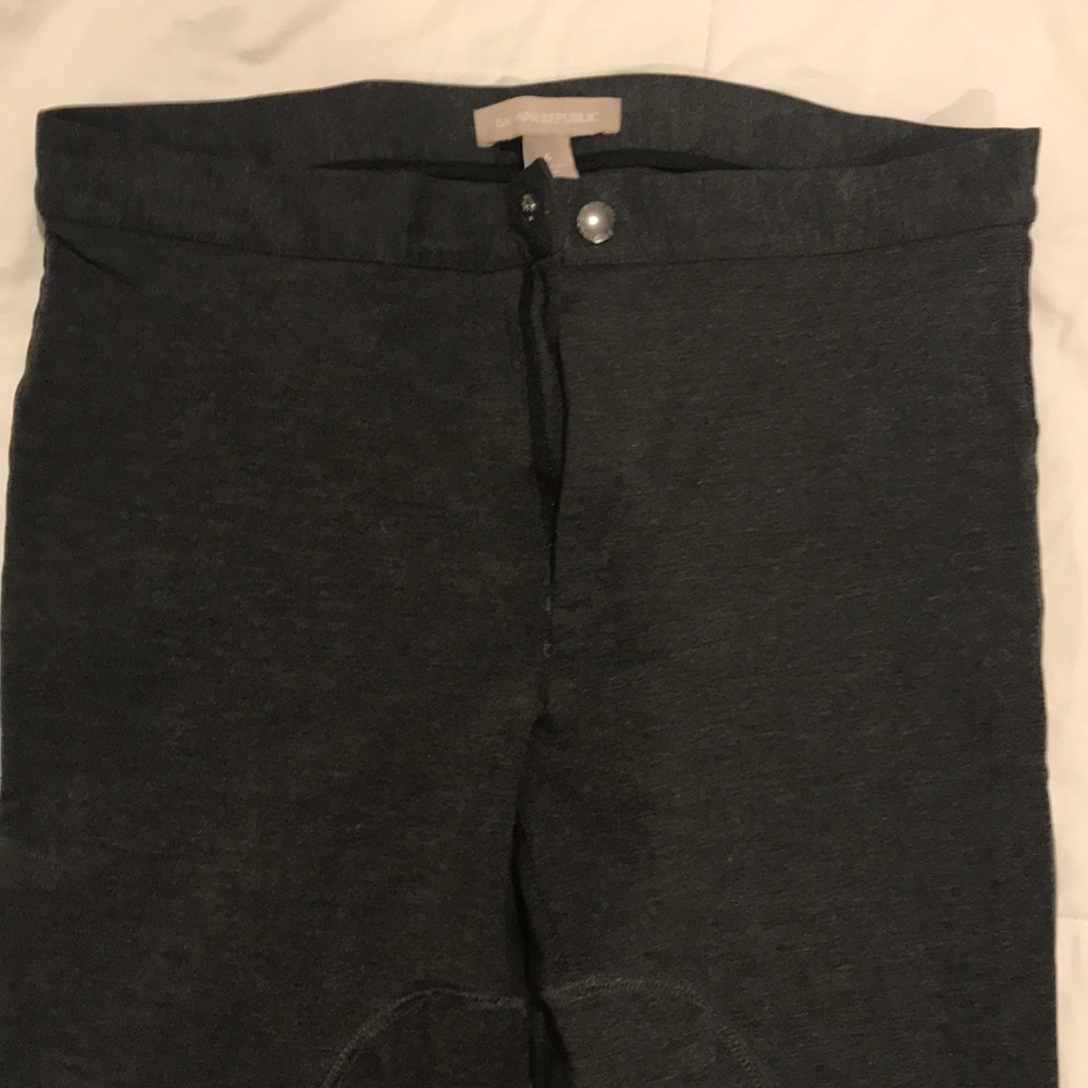 BANANA REPUBLIC riding leggings grey stretch
